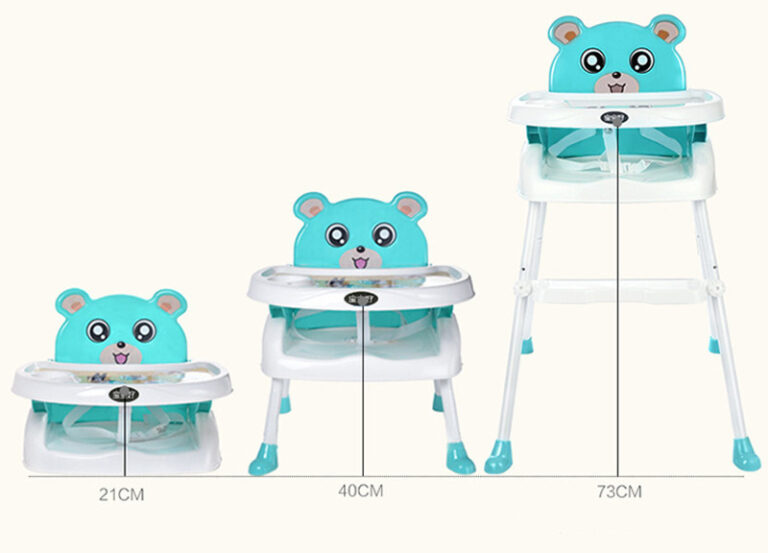 3 in 1 Multi-function Baby Feeding High Adjustable Chair