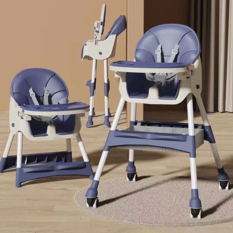 3 in 1 Multi-function Baby Feeding High Adjustable Chair HC401
