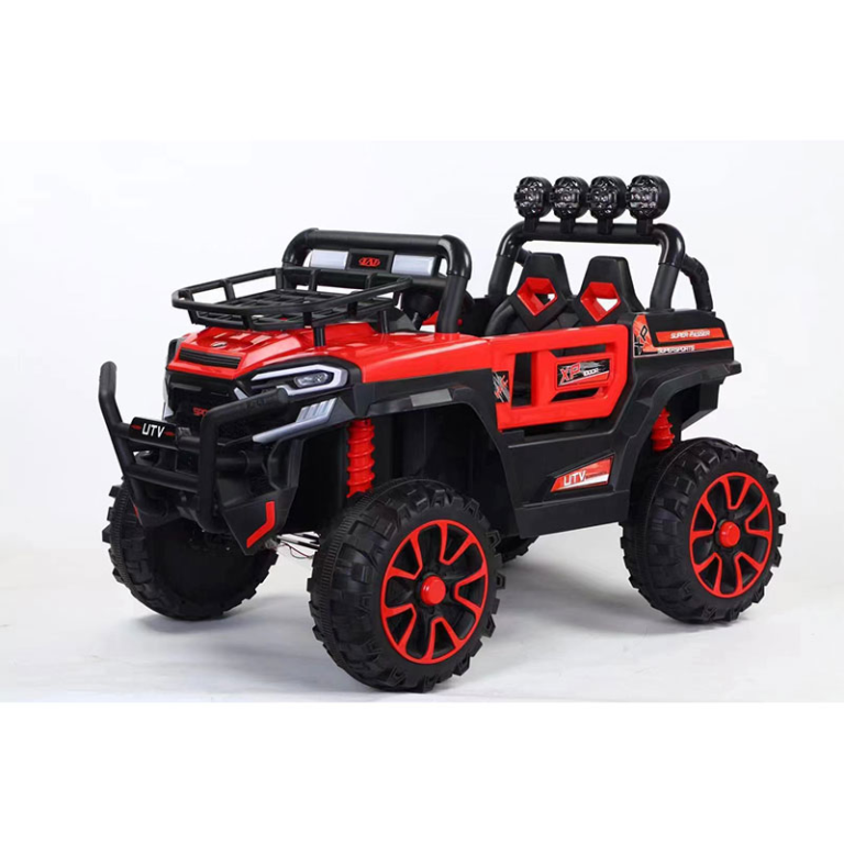 KIDS ELECTRIC RECHARGEABLE RIDE JEEP REMOTE CONTROLE 12 V, 4 MOTER + SWING, 2-10 YEARS, MODEL MB8869